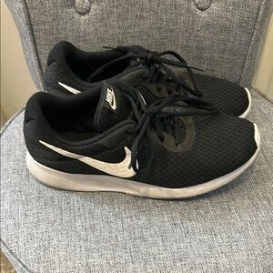 Nike Black Mesh Running Shoes